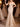 Off Shoulder Trumpet Long Evening Dress - Champagne
