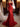 Off Shoulder Trumpet Long Evening Dress - Red