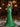 Off Shoulder Trumpet Long Evening Dress - Green