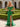 Off Shoulder Trumpet Long Evening Dress - Green