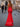 Bow Front Embroidery Illusion Pleated Lace Up Bodice Long Mermaid Prom Dress - Red