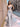 Crystal Mermaid Evening Dress Sheer Bodice - Silver
