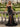 Sweetheart Embroidery Lace Up Long Mermaid Prom Dress With Split in Black