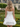 Hand Made Flowers Puffy Mini Ball Gown Prom Dress - White
