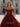 Strapless 3D Flowers Ruched Bust Pleated Long Ball Gown Prom Dress - Burgundy