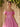 3D Flowers Off Shoulder Ruched Bust Pleated Long Ball Gown Prom Dress in Hot Pink