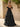 Off Shoulder 3D Flowers Ruched Bust Pleated Long Ball Gown Prom Dress in Black