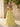 Off Shoulder 3D Flowers Ruched Bust Pleated Long Ball Gown Prom Dress in Goose Yellow