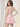 Ruched Strapless Bodice Lace Up Mini Ball Gown Hoco Dress in Pink