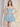 Ruched Strapless Bodice Lace Up Mini Ball Gown Hoco Dress in Sky Blue