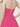 Ruched Strapless Bodice Lace Up Mini Ball Gown Hoco Dress in Hot Pink