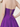 Ruched Strapless Bodice Lace Up Mini Ball Gown Hoco Dress in Purple