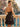 Pearl Like Strapless Tiered Ruffle Hem Ball Gown Mini Dress in Chocolate