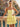 Pearl Like Strapless Tiered Ruffle Hem Ball Gown Mini Dress in Yellow