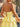 Pearl Like Strapless Tiered Ruffle Hem Ball Gown Mini Dress in Yellow