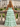 Strapless Ruched Cut Side Lace Up Long Ball Gown Prom Dress With Split in Mint Green