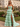Strapless Ruched Cut Side Lace Up Long Ball Gown Prom Dress With Split in Mint Green