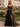 Strapless Ruched Cut Side Lace Up Long Ball Gown Prom Dress With Split in Black