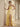 Ruched Bust Sweetheart Neck Ruffle Hem Long Ball Gown Prom Dress With Slit in Yellow