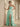 Ruched Bust Sweetheart Neck Ruffle Hem Long Ball Gown Prom Dress With Slit in Mint Green