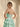 Ruched Bust Sweetheart Neck Ruffle Hem Long Ball Gown Prom Dress With Slit in Mint Green