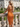 One Shoulder Lace Up Midi Sheath Prom Dress in Burnt Orange