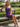 One Shoulder Lace Up Midi Sheath Prom Dress in Purple