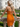 One Shoulder Backless Lace Up Mini Sheath Prom Dress in Burnt Orange