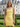 One Shoulder Backless Lace Up Mini Sheath Prom Dress in Yellow