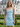 One Shoulder Backless Lace Up Mini Sheath Prom Dress in Sky Blue