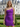 One Shoulder Backless Lace Up Mini Sheath Prom Dress in Purple