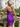 One Shoulder Backless Lace Up Mini Sheath Prom Dress in Purple