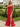 One Shoulder Lace Up Mermaid Maxi Formal Dress With Split in Red