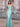 Off Shoulder Lace Up Bow Trumpet Prom Dress - Baby Blue