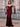 Off Shoulder Lace Up Bow Trumpet Prom Dress - Burgundy