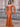 Off Shoulder Lace Up Bow Trumpet Prom Dress - Orange