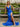 Tank Backless Lace Up Long Mermaid Prom Dress With Split - Royal Blue