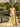 V-Neck Backless Lace Up Long Mermaid Prom Dress With Ruffle Drop in Yellow