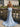 Tank V-Neck Backless Long Mermaid Prom Dress With Split in Sky Blue