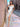 Wrinkled Off Shoulder Trumpet Long Prom Dress - White