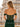 Off Shoulder Sheer Bodice Mermaid Prom Dress With Boned - Dark Green