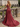 Off Shoulder Hot Fix Illusion Sheer Bodice Lace Up Long Mermaid Prom Dress With Drop in Burgundy
