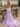 Off Shoulder Hot Fix Illusion Sheer Bodice Lace Up Long Mermaid Prom Dress With Drop in Lavender