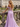 Off Shoulder Hot Fix Illusion Sheer Bodice Lace Up Long Mermaid Prom Dress With Drop in Lavender