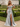 Off Shoulder Hot Fix Illusion Sheer Bodice Lace Up Long Mermaid Prom Dress With Drop in Light Grey