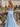 Off Shoulder Hot Fix Illusion Sheer Bodice Lace Up Long Mermaid Prom Dress With Drop in Sky Blue
