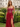 Sparkly Bodice Sheer Ruched Lace Up Long Mermaid Prom Dress With Split in Red
