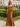 Sparkly Bodice Sheer Ruched Lace Up Long Mermaid Prom Dress With Split in Orange