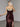 Scoop Neck Satin Long Evening Dress - Burgundy