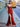 Scoop Neck Satin Long Evening Dress - Red